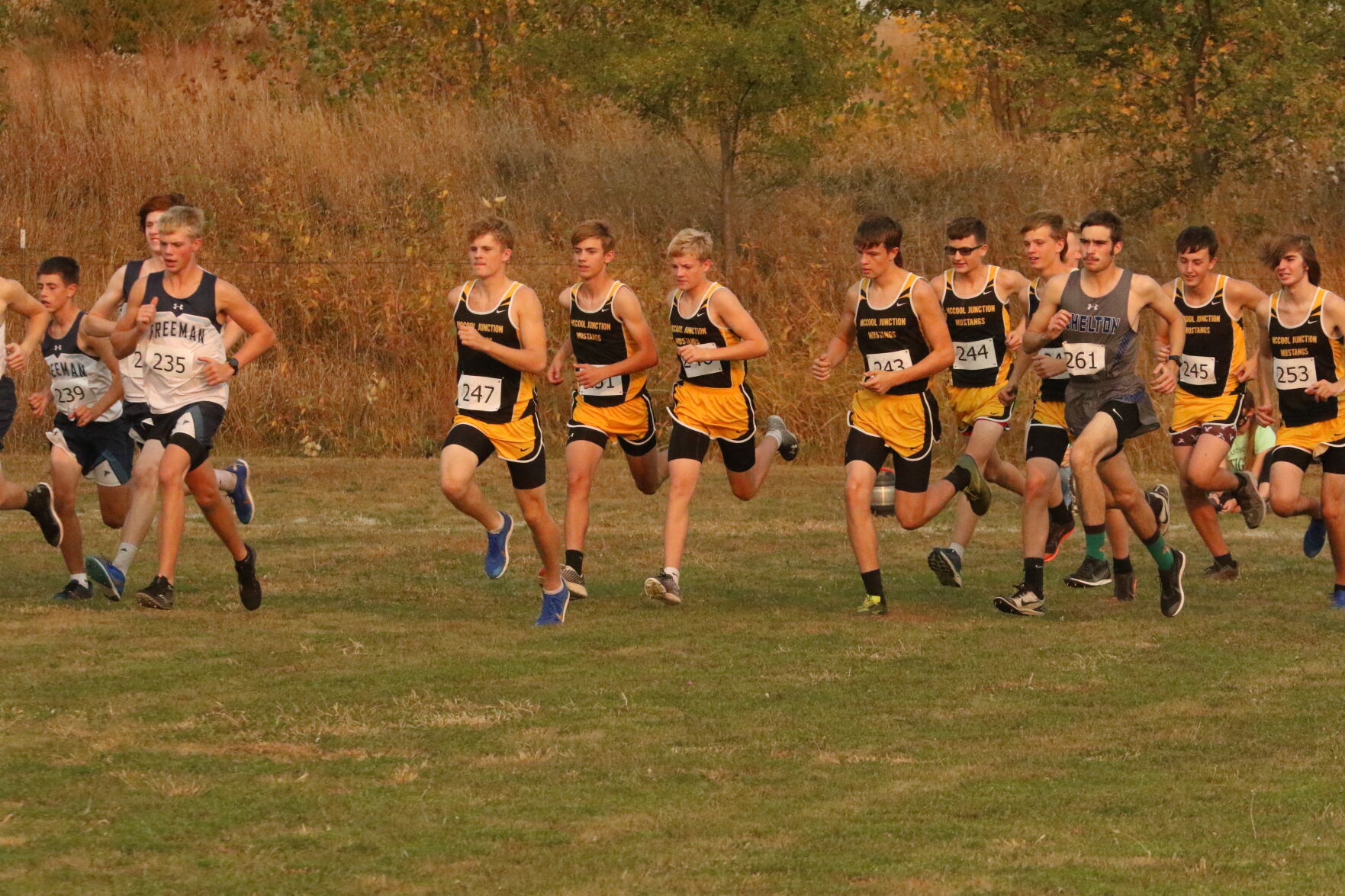 McCool Junction boys Cross Country